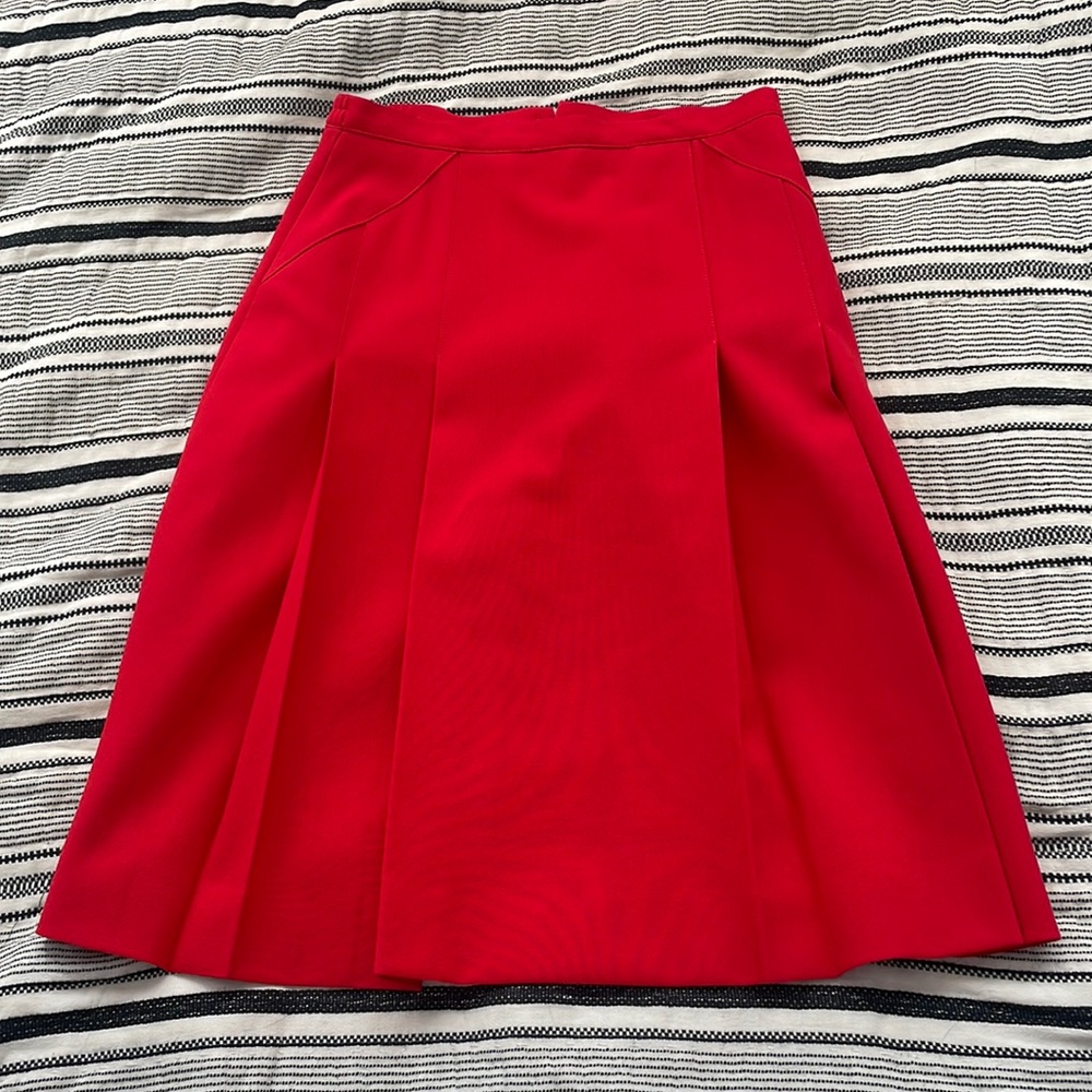 Long Red Skirt